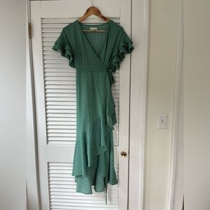 Max Studio Green Midi Dress